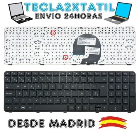 Teclado Para Portatil Hp Pavilion Dv7 4030em Español Negro Con Marco Ebay