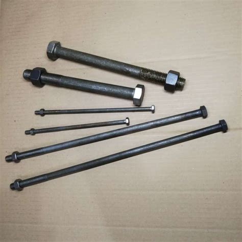 Jual Baut Mur Besi X Long Bolt Kunci Baut Baut Panjang Cm