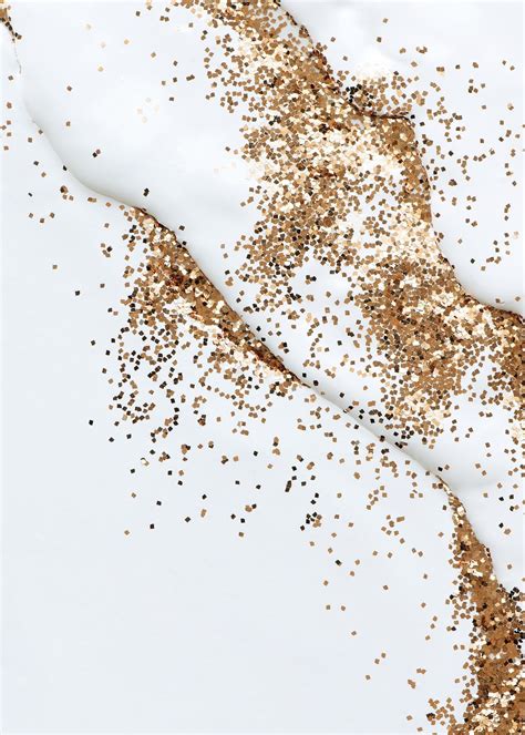 Gold glitter on white background | premium image by rawpixel.com / Adj ...