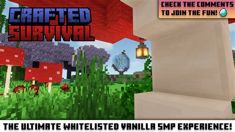 🎮 Crafted Survival Smp Whitelist Access 📜 One Player Sleep 🌙