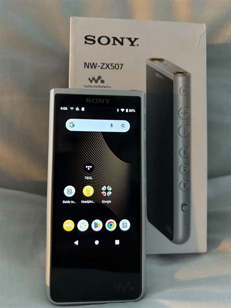 Sony Nw Zx Walkman Gb Silver High Resolution Audio Mqa Dsd Dap