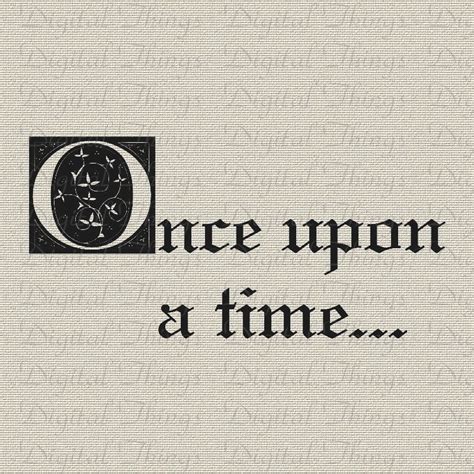 Once Upon A Time Fairy Tale Quote Printable by DigitalThings