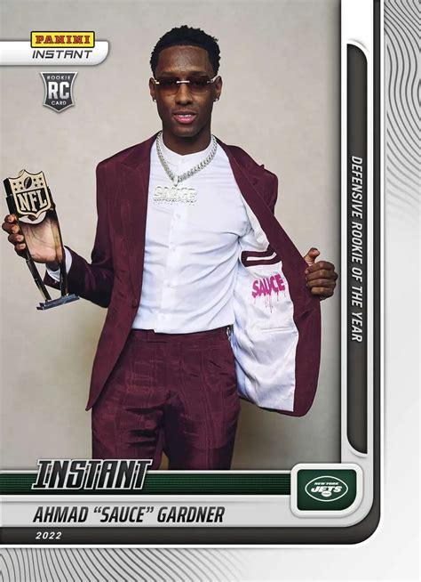 Nfl New York Jets 2022 Instant Football Single Card 1 Of 440 Ahmad