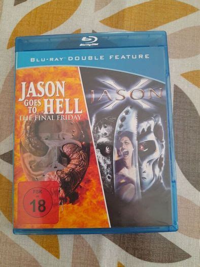 2 In 1 Jason Goes To Hell The Final Friday And Jason X Blu Ray Combo