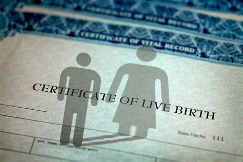 Removing Sex From Birth Certificates