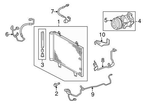 88460 53030 Condenser Assembly 2006 2015 Lexus My L Parts