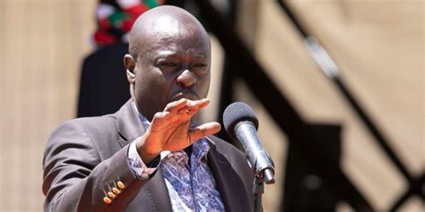 Gachagua to Fire Chiefs Over Laxity in Combating Sale of Illicit Brew ...