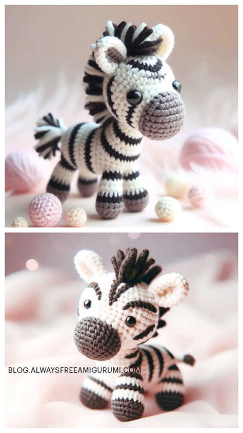 Amigurumi Zebra Crochet Free Pattern Amigurumi