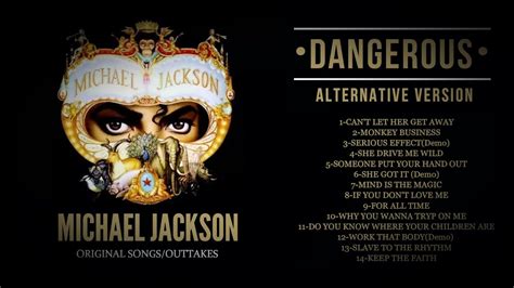 Michael Jackson Dangerous Alternative Album Youtube