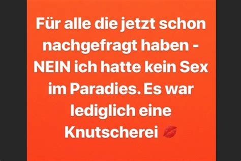 Bachelor In Paradise Saskia Nach Sex Korb Christian Rauch GALA De