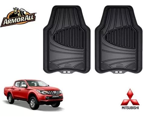 Par Tapetes Negros Uso Rudo Mitsubishi L200 2020 Armor All Meses Sin