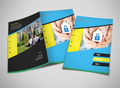 Security Company Brochures Designs Templates Free Premium