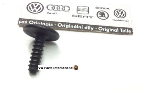 Genuine Vw Torx Screw Bolt Bumper Arch Mud Flaps Undertray Trim Fixing