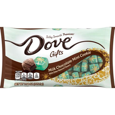 Dove Promises Milk Chocolate Holiday Mint Cookie Bag Shop Candy At H E B