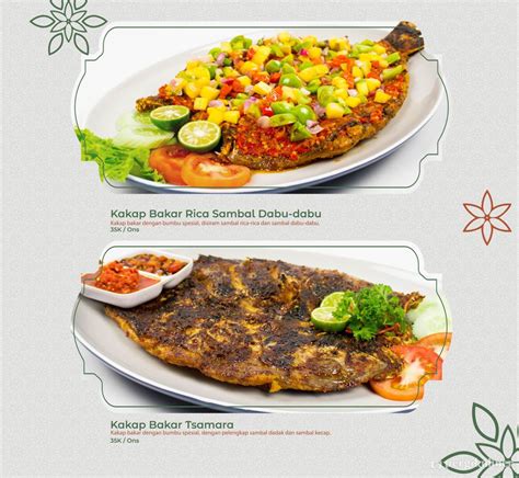 Selalu Diperbarui Menu Tsamara Resto Function Hall Jatisampurna Bekasi