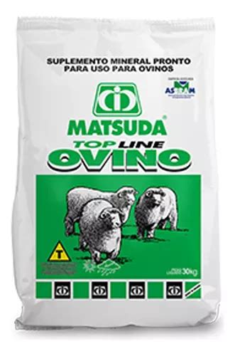 Sal Mineral Matsuda Para Ovinos Top Line Ovino Original Frete Gr Tis