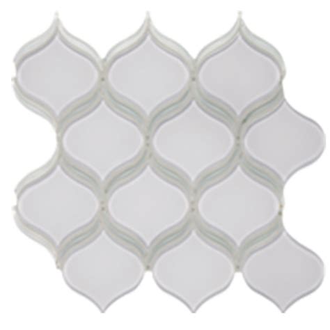 Tesoro Element Glass Mosaic Arabesque Tile And Stone Colors