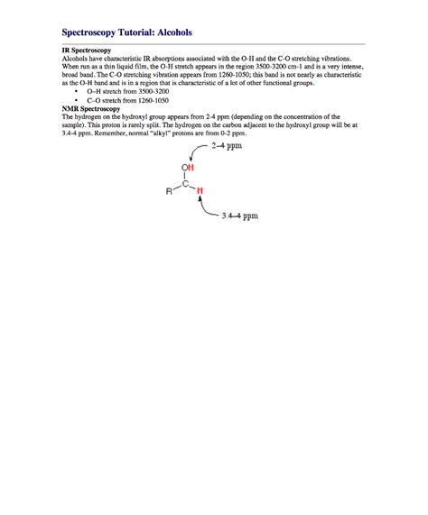 Solved Interpret The Peaks With The Lewis Structures Drawn Chegg