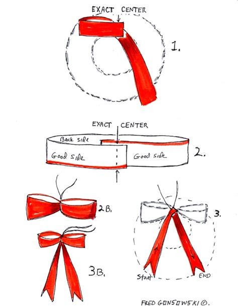 How To Make A Bow Step By Step Image Guides