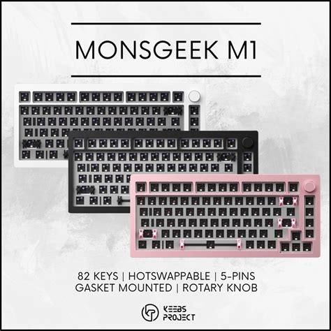 MONSGEEK M1 AKKO CNC Aluminum Case Hot Swap RGB Gasket Mechanical