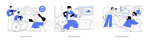 Associate In Arts Degree Isolated Cartoon Vector Illustrations Se Stock