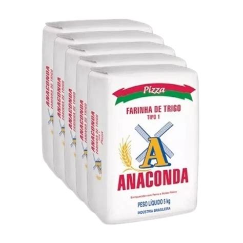 Farinha De Trigo P Pizza Anaconda Kg Playvender Distribuidora Rj