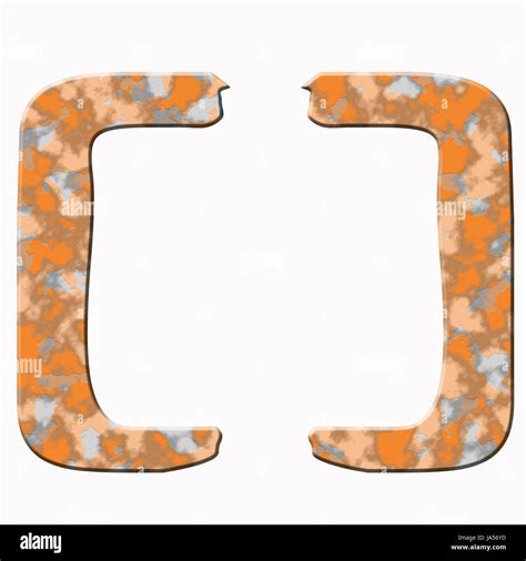 Type Brown Brownish Brunette Rusty Letter Alphabet Abc Backdrop