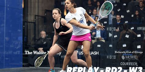 The Windy City Open Rd El Welily V Courtice Squashtv