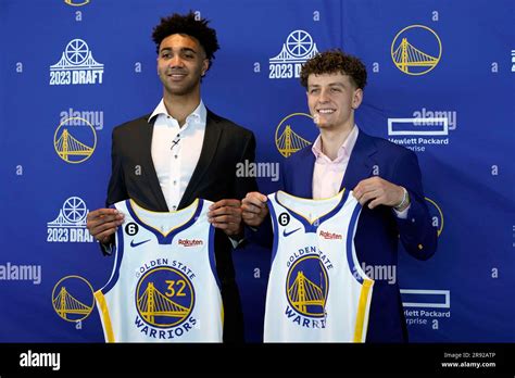 Golden State Warriors Trayce Jackson Davis Left And Brandin