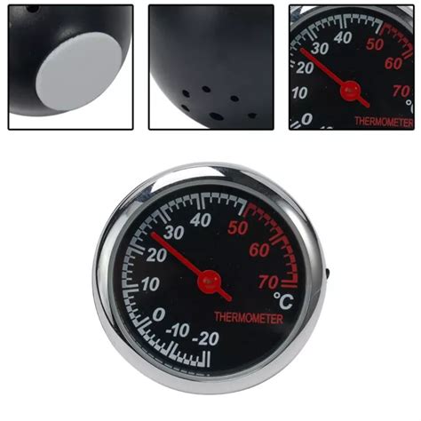 MINI HORLOGE NUMÉRIQUE INTÉRIEURE de mesure de température pour voiture