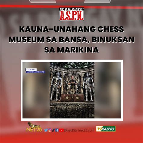 Net On Twitter Eugene Torre Chess Museum Binuksan Na Sa Marikina