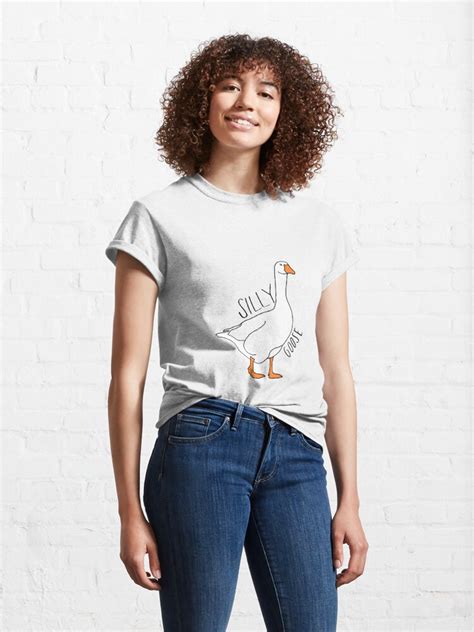 Silly Goose T Shirt By Carolinerva Redbubble