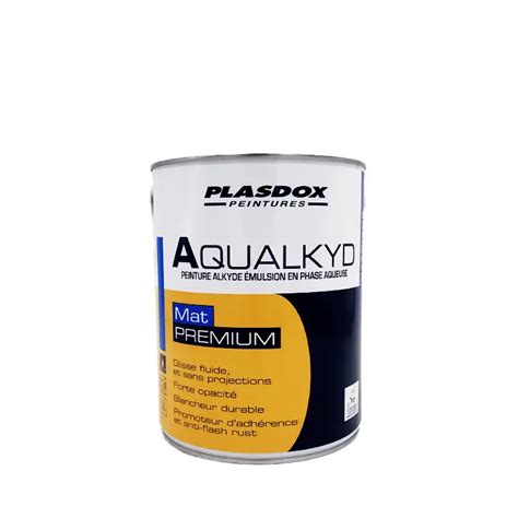 Aqualkyd Mat Plasdox Premium 3L La Vie En Couleur Plasdox