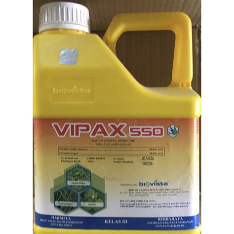 Vipax 550 4L Racun Rumput Rumput Sambau Rumput Kerbau Ametryn