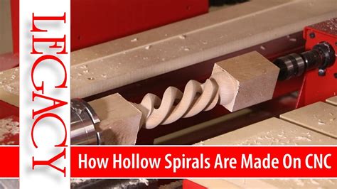 How To Make A Hollow Spiral Spindle Barley Twist Router Bit CNC