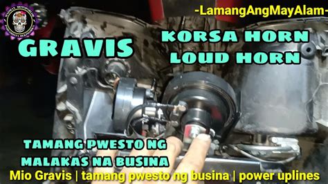 Tamang Pwesto Ng Malakas Na Busina Sa Mio Gravis Mio Gravis Loud Horn