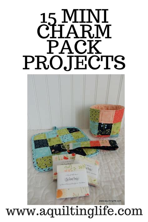 Mini Charm Pack Ideas The Crafty Quilter