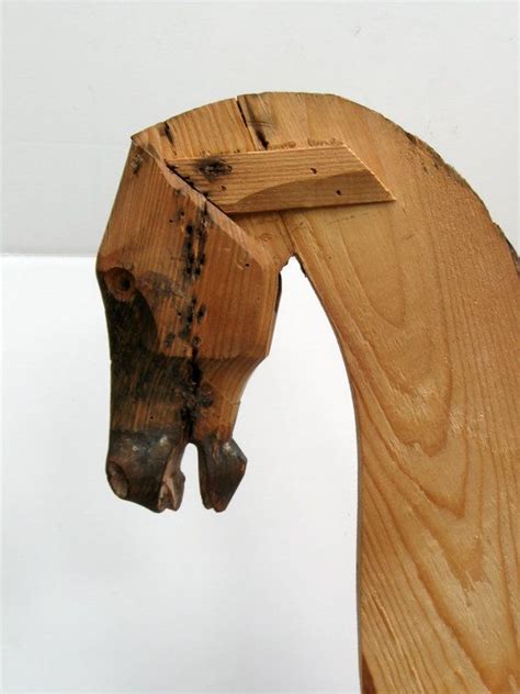 Reserved Fine Early American Folk Art Horse Wooden Hand Carved Turn Of