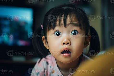 Ai Generated Chinese Little Girl Fascinated Face Generate Ai 36170357