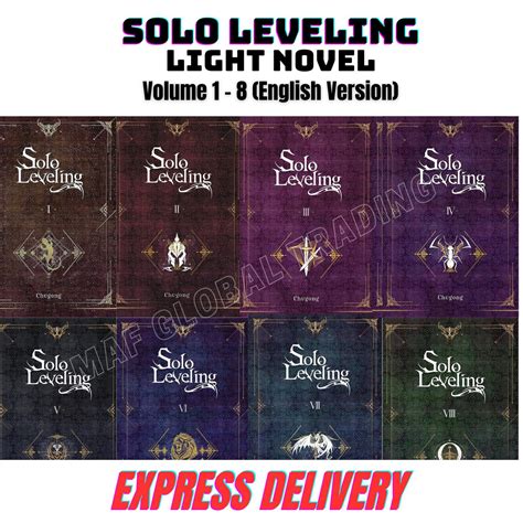 Solo Leveling Light Novel Volume By Chugong Fantasy Novel New Full