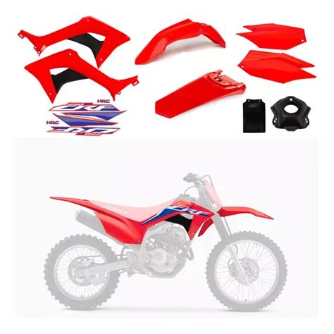 Kit Plástico Carenagem Honda Crf 250f 2022 Original Amx Frete grátis