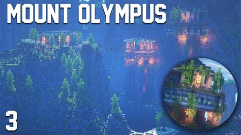 Minecraft Mount Olympus Build Walkway 3 Youtube