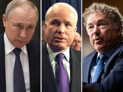 John Mccain Warning On Rand Paul And Putin Resurfaces After Ukraine Vote