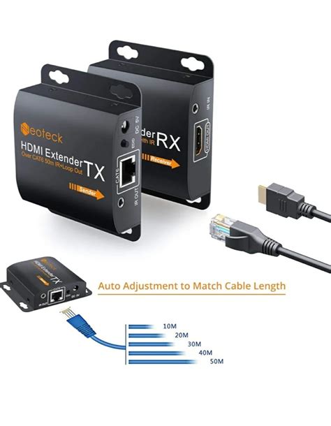 Hdmi Extender Neoteck M Hdmi Repeater With Port Hdmi Splitter Loop