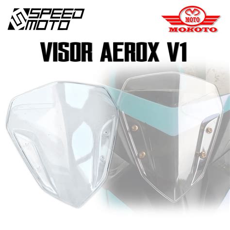 Yamaha Aerox V Windshield Visor Smoke Matte Carbon Clear Fit For Aerox