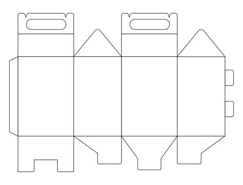 Rectangular Box Template Printable - Free Printable