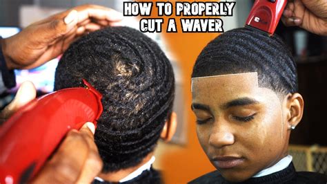 How To Correctly Cut 360 Waves In Depth Haircut Tutorial Youtube