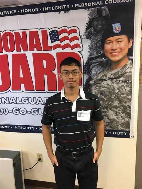 Honolulu National Guard Recruiting Office Congratulations To Pvt