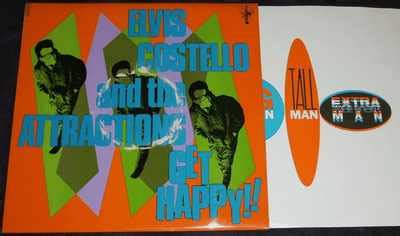 Costello Elvis The Attractions Get Happy UK Vinyl LP Products Name