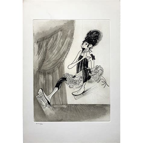 Barbra Streisand in Funny Girl, 1975 | Al Hirschfeld Store